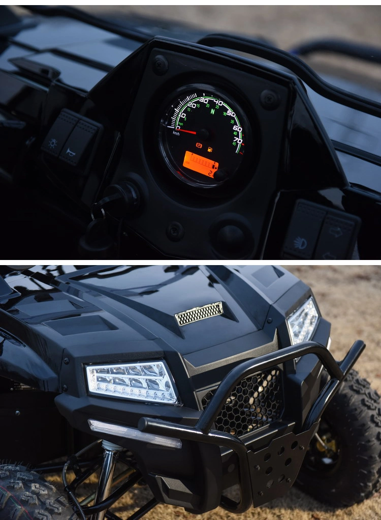 Electric Control Four-Stroke 200cc Gasoline 2 Seat Vehicle UTV