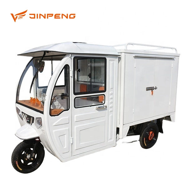 Jinpeng Delivery Tricycles 100km Range Electric 3 Wheelers with 60V100ah Battery