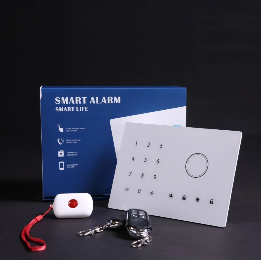 Touch Keypad GSM Alarm System with Wireless Relay (ES-2002GSM)