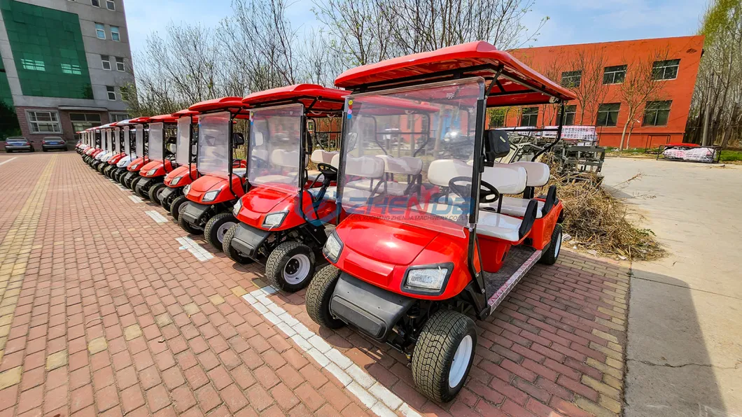 Chinese Quality 2 Seat 4 Wheel Mini Small Airport Electric Utility Vehicles Classic Cars Club Golf Carts Bus Scooter Dune Buggy