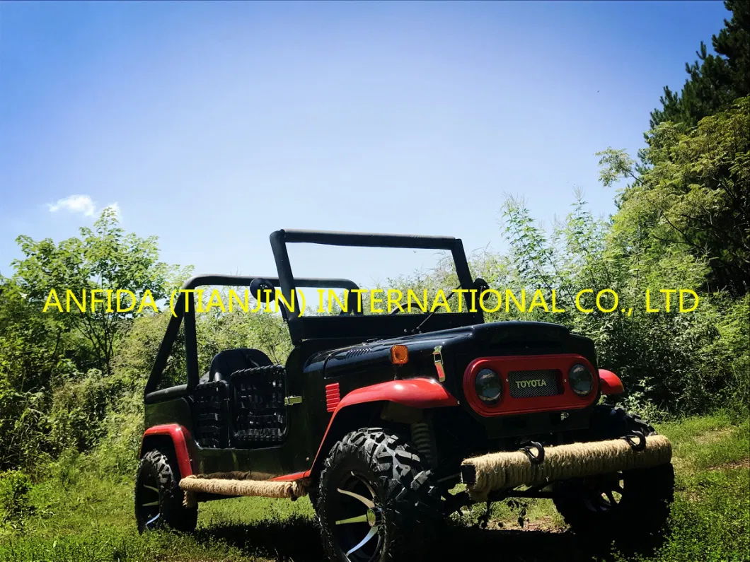 4wheels 4seater ATV with CE Certification Gasoline Mini Vehicle 320cc Quad ATV