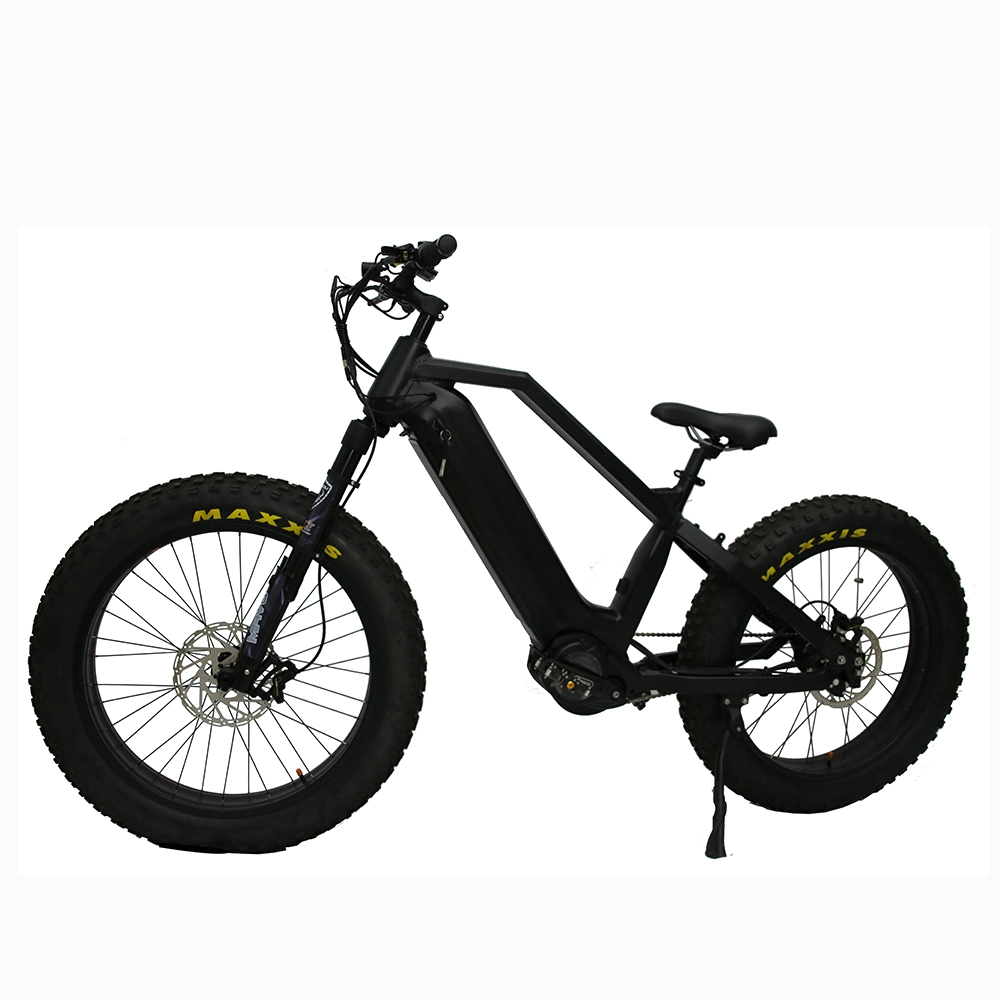 26 Inch 4 Pistons Hydraulic Disc Brake Electrique Bafang M620 Bicicleta Fat Tire MID Drive Raod Electric Bike