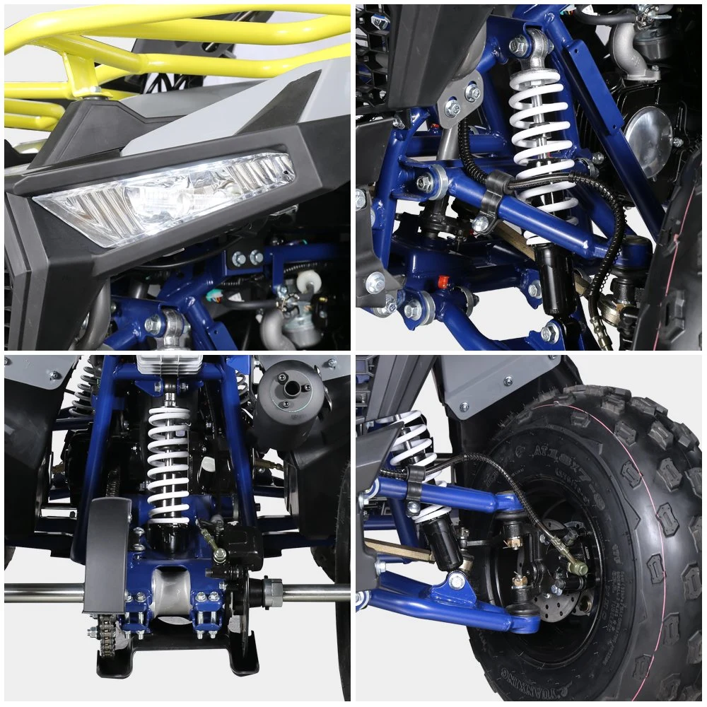 New High Quality 125cc 4 Stroke Four Wheeler Gas Powered Kids Quads