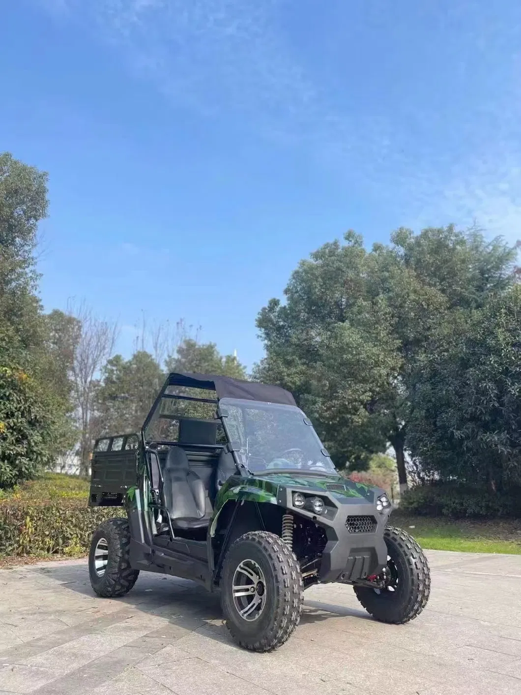 Hot Farm UTV in Camo Color with 3000W Brushless Motor