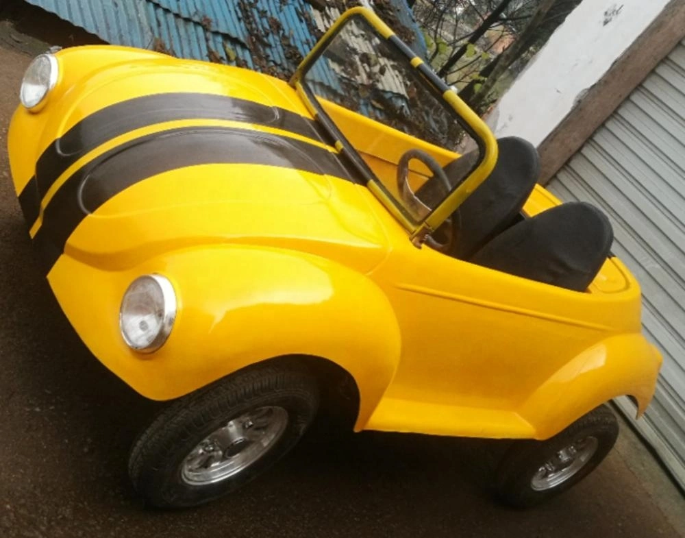 Factory Price 4 Wheels Quad Bike 125cc Gas Mini Beetle Car