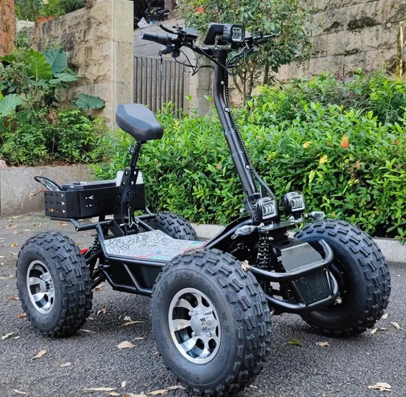 CE Certificate Top Quality 60V 6000W Folding Electric ATV for Hunting