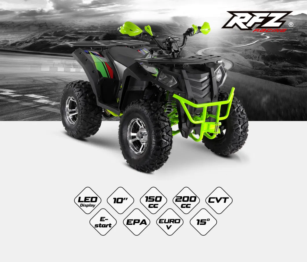 T3b Commander 180cc ATV, CVT Engine, 10 Inch Wheel, LCD Speedmeter Ktm ATV Electric ATV Quad Chinese ATV ATV for Kids EEC ATV Quad Bike King Quad ATV