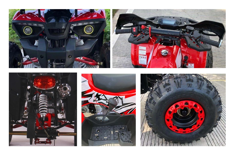 Fangpower Popular Cheap ATV Quad 125cc Quad Bike 4 Stroke Four Wheeler Mini Moto Automatic ATV