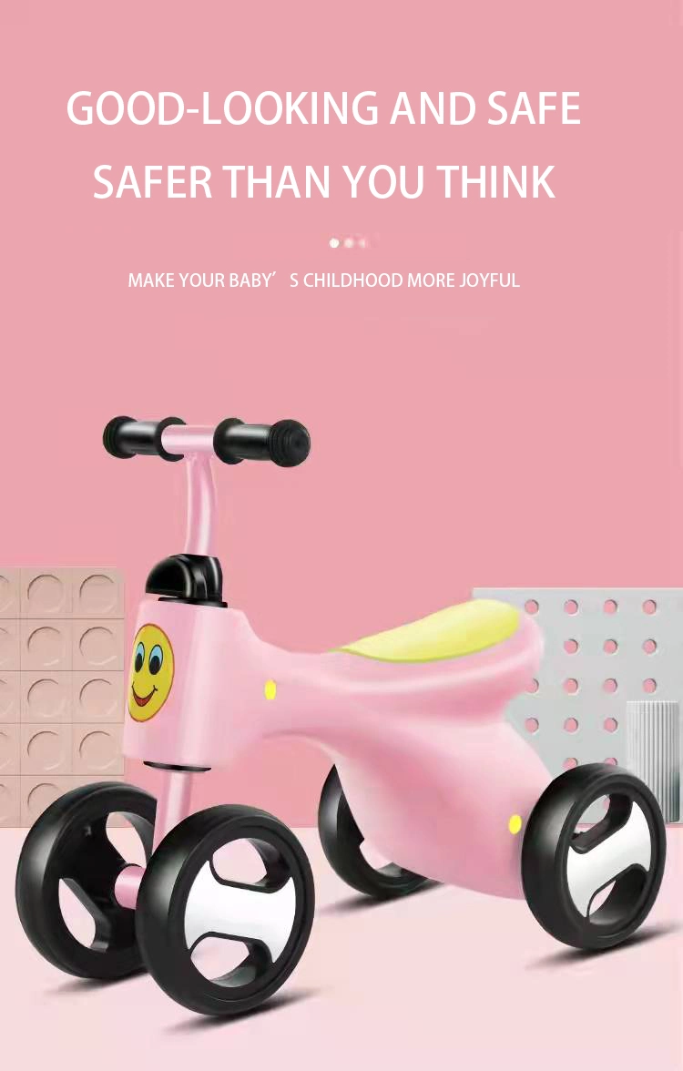 Best Sale 12-Inch Balance Bike Children&prime;s Toy Bike for 2-8 Years Children&prime;s Balance Bike Four-Wheel Scooter Children&prime;s Toy Car