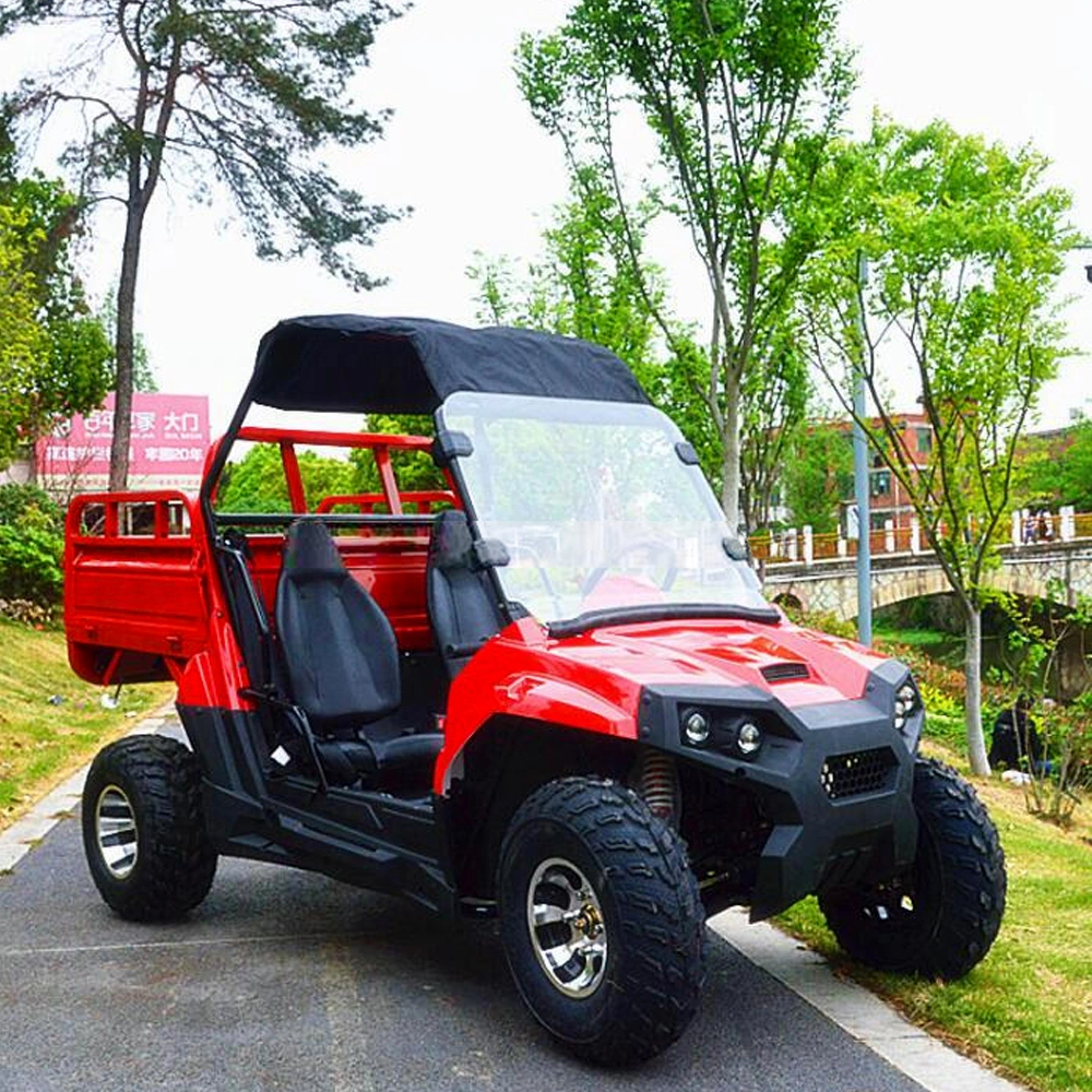 Top Quality Electric UTV 2 Seat with Truck Side by Side Two Seat off Road Buggy Go Kart for Adult 2200W 3000W