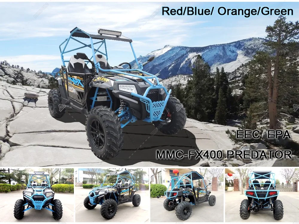 400cc Electric Start 2 Seater Road Legal Quad off Road Vehicle UTV