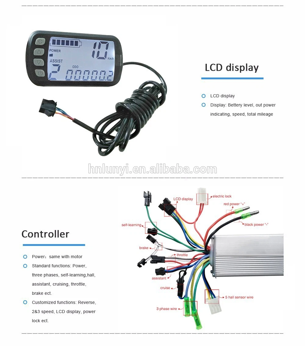 14.5 Inch 36V 48V 500W 800W Double Single Shaft Electric Hub Motor