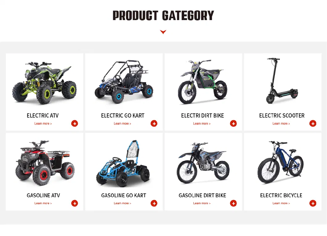 1000W Brushed Motor CE Approved Kids ATV Electric Quad Bike