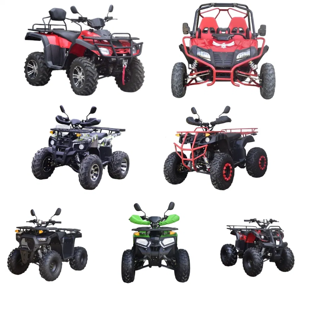 350cc Gas Electric CVT ATV 4X4 Farm ATV 200cc 250cc Adults Parts Accessories Quad Go Kart Cuatrimoto