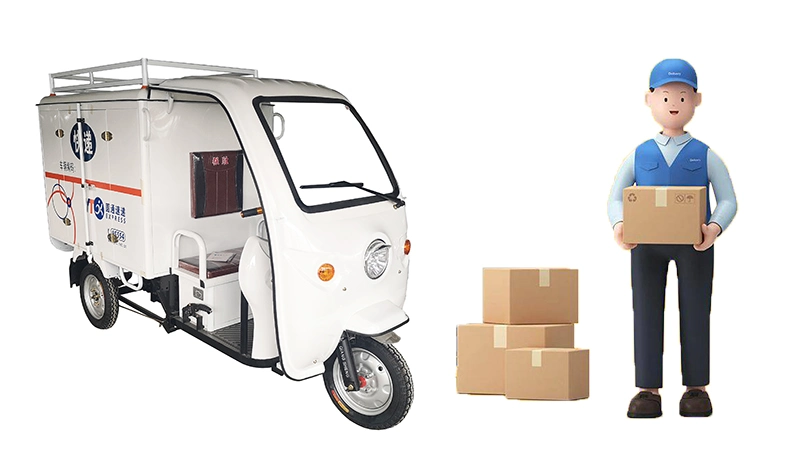 Chinese Electric 3-Wheelers for Sale From Electric Cargo Tricycle Factory