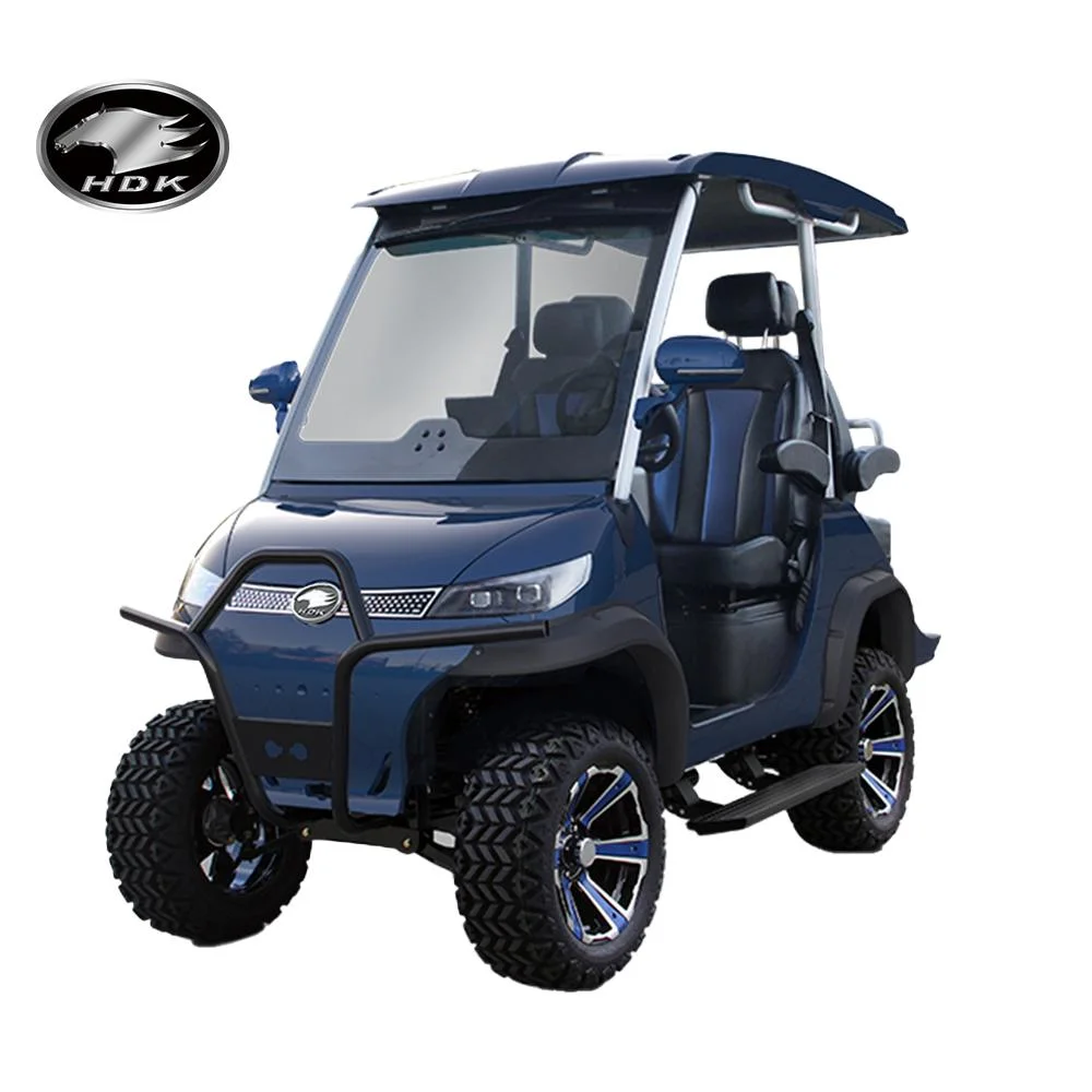 Luxury 4-Seater AC Motor Battery Powered Golf Cart Vehicle