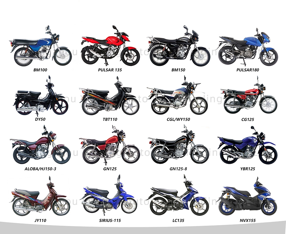YAMAHA/Honda/Suzuki/Dayun/Bajaj/Tvs/Scooter/Motorcycle Parts for 50cc 70cc 100cc 110cc 125cc 150cc 200cc Motorcycle Cylinder Kit Motorcycle Spare Parts