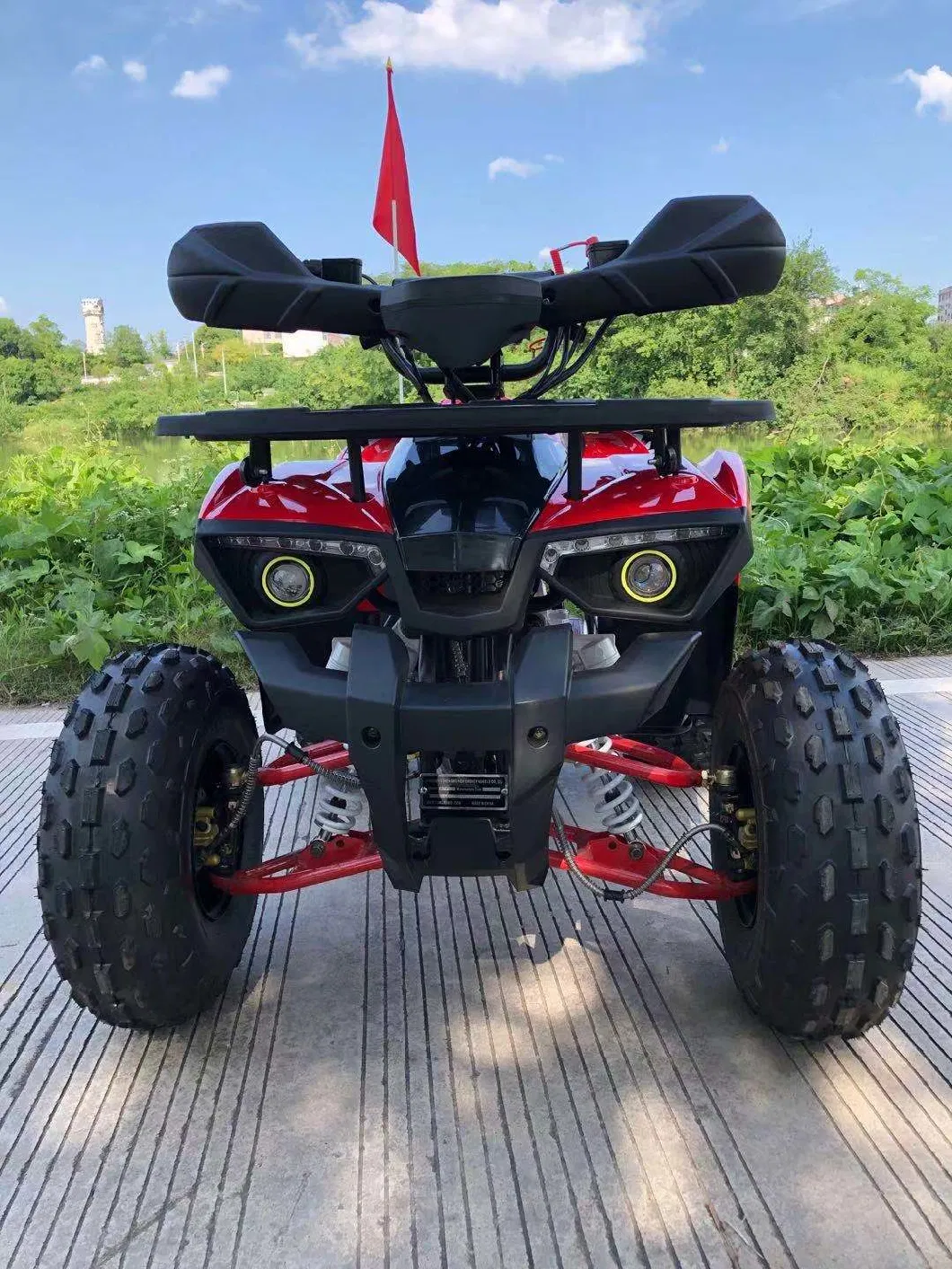 Fangpower Atvs &Utvs 4 Wheeler Motorcycle Quad Bike 125cc ATV with CE