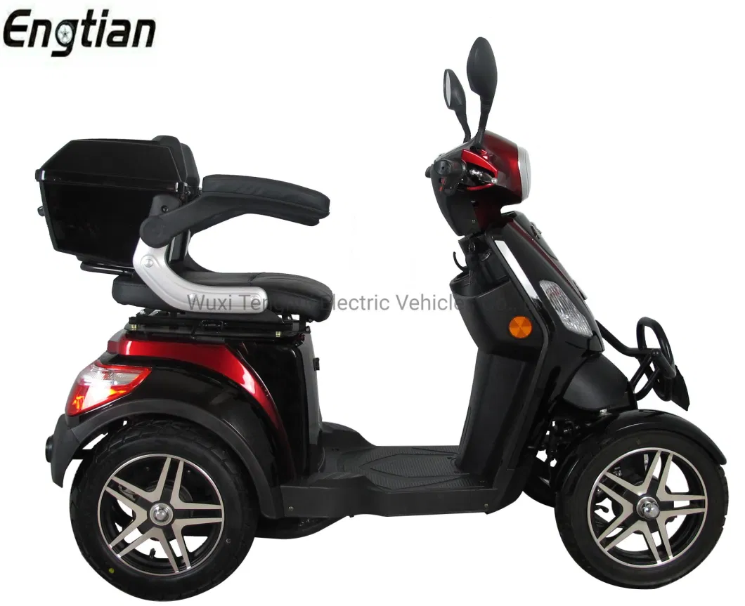 2021 Engtian Hot Sale Newest Fashionable 4 Wheels Scooter CKD Electric Bike for Adults E Motos