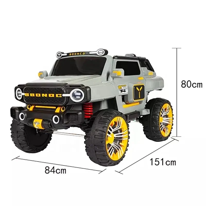 Big Size Electric Car Children Four-Wheel off-Road Vehicle Kids Toy Car with Remote Control Kids Ride on SUV Car