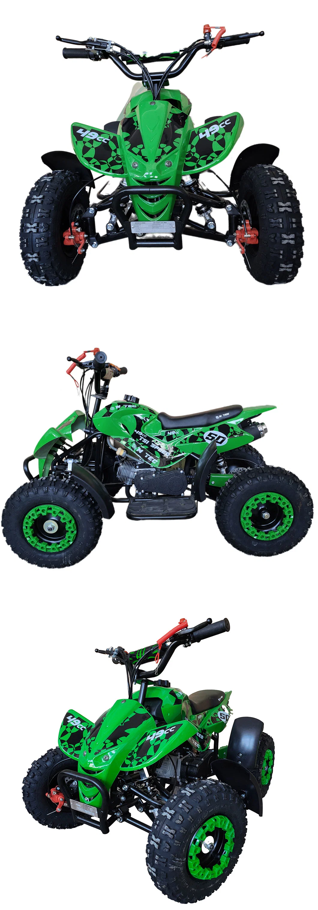 Top Selling Kids ATV with Powerful 49cc Two Stroke Engine