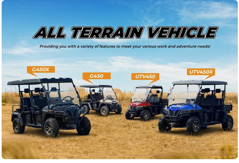 Popular 10KW 72V All Terrain Off Road 4X4 Electric ATV/UTV