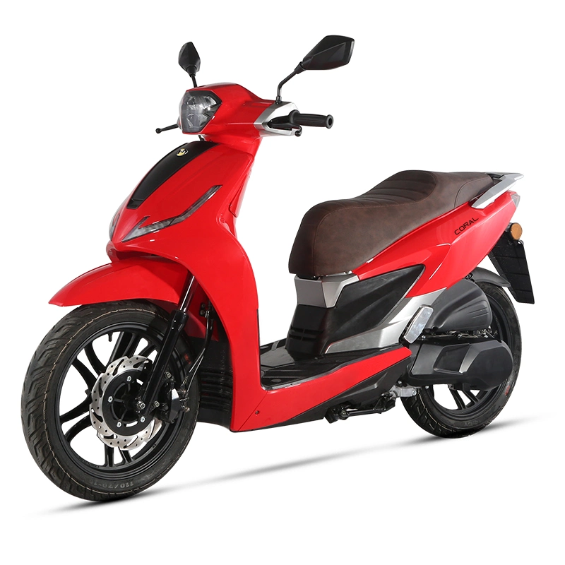 Scooters Gasoline Motorcycle High Power Cheap Gasoline Scooter Euro 5 4-Stroke New Own Design 16&prime; Tire 50cc 125cc 150cc 175cc