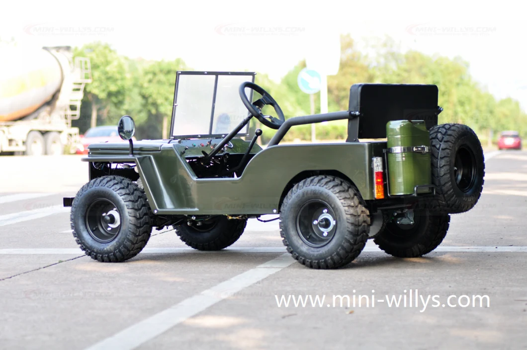 China Factory Best Price Electric Start Adult 125cc 150cc 250cc Willys Mini Jeep 4X4