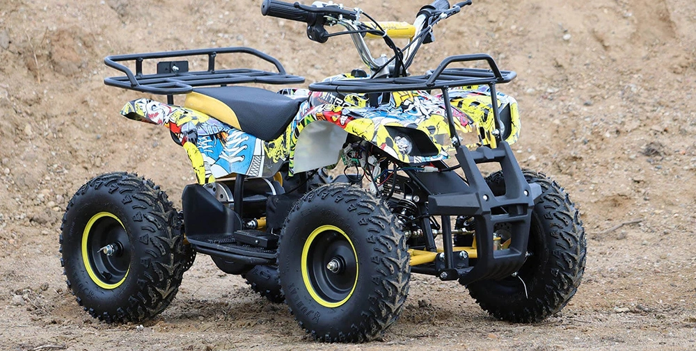 CE Approved Adult Electric Atvs 4000W 72V Quad Bikes with Lithium Battery