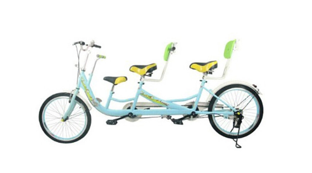3 Seats Person Parent Child Tandem Quad Surrey Bike Bicycle for Family Tandem Bike with Child Price