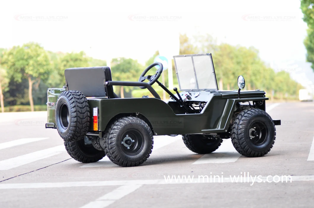 China Factory Best Price Electric Start Adult 125cc 150cc 250cc Willys Mini Jeep 4X4