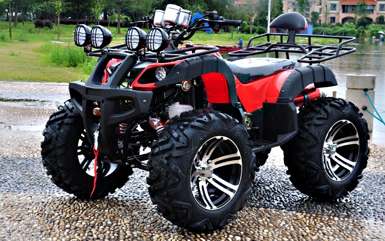 Electric ATV 4X4 with Rearview Mirror Can Drive Smoothly on All Terrain Electric ATV Utvs with Strong Power
