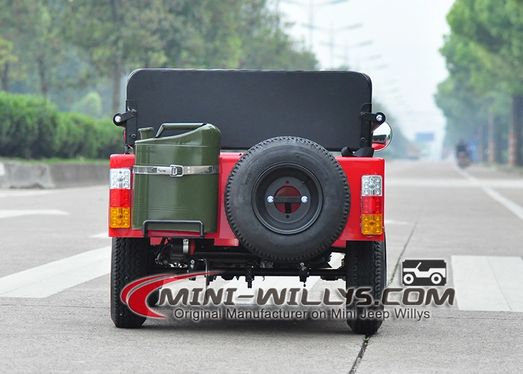 China Factory Wholesale High Quality Electric Mini Jeep Willys 4X4 Discount Kids Petrol Cars