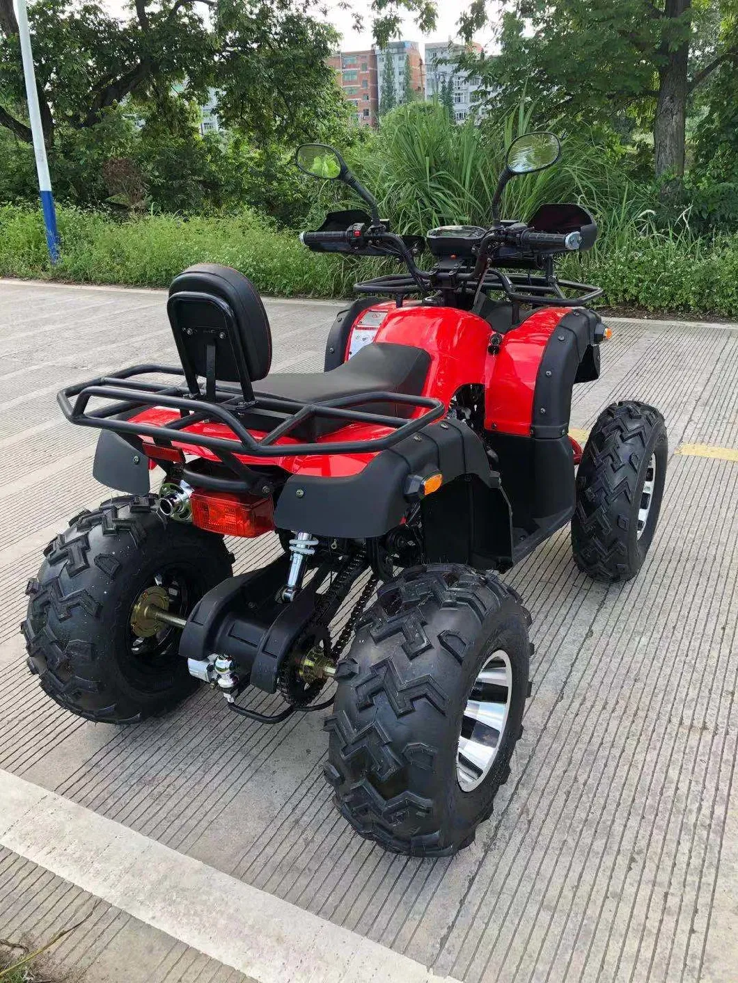 Fangpower Quad Bike 200cc Street Legal Four Wheeler ATV with Balance Bar with CE