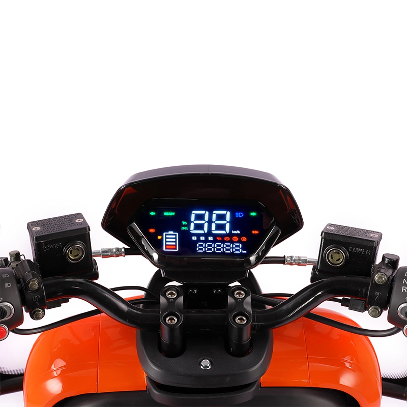 800W New Type 4 Wheel Electric Motorcycle 60V Electric for Elder Adult Electric Cargo Scooter