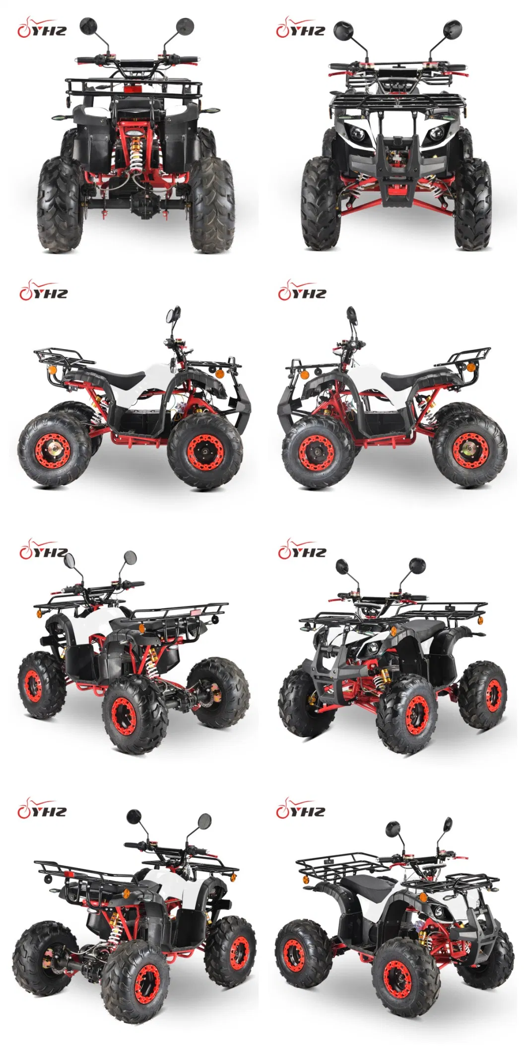 Four Wheeled All Terrain Vehicle off-Road Motorcycle Electric ATV&Quad 2000W EEC