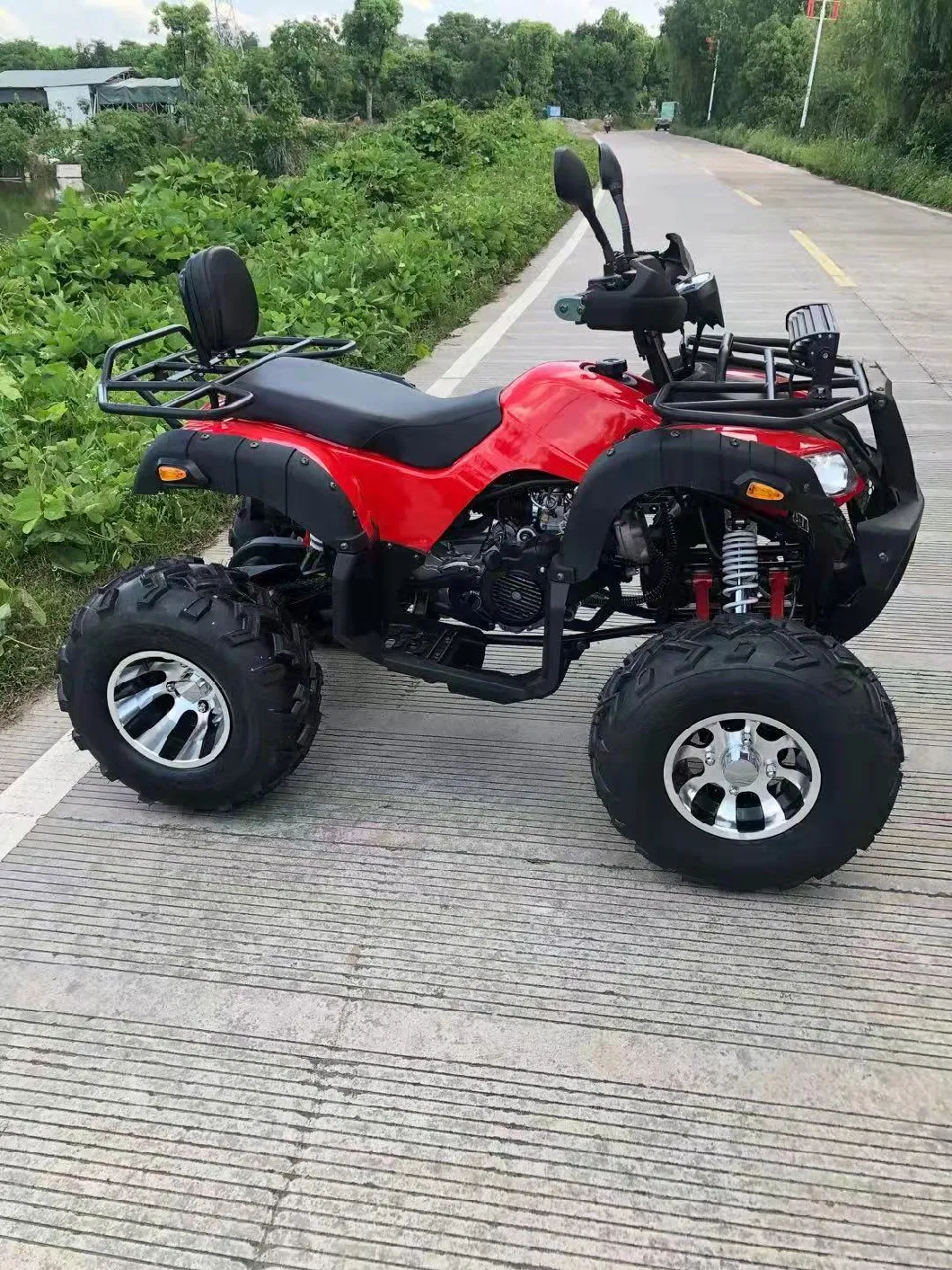 Fangpower Quad Bike 200cc Street Legal Four Wheeler ATV with Balance Bar with CE