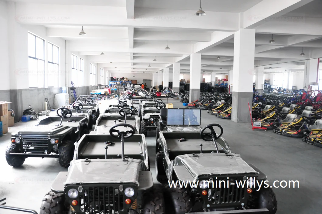 China Factory Best Price Electric Start Adult 125cc 150cc 250cc Willys Mini Jeep 4X4