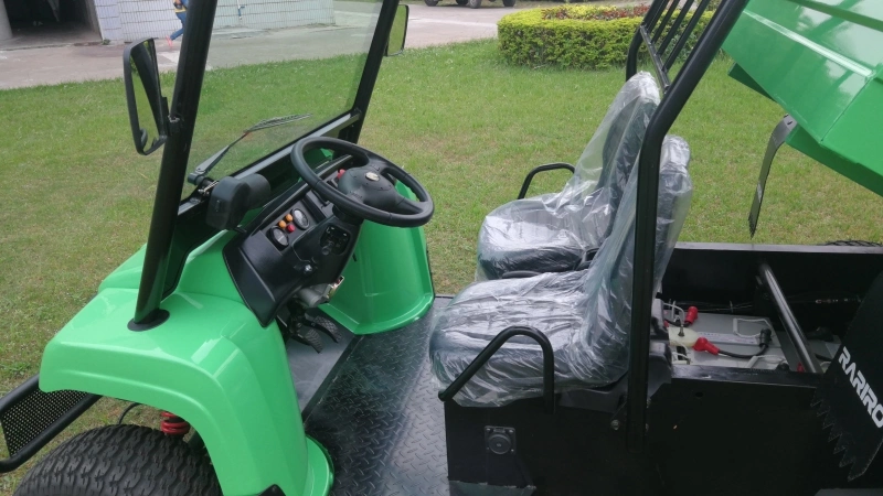 Chinese Farm Vehicle Manufacturer Electric UTV with Cargo Box for Sale