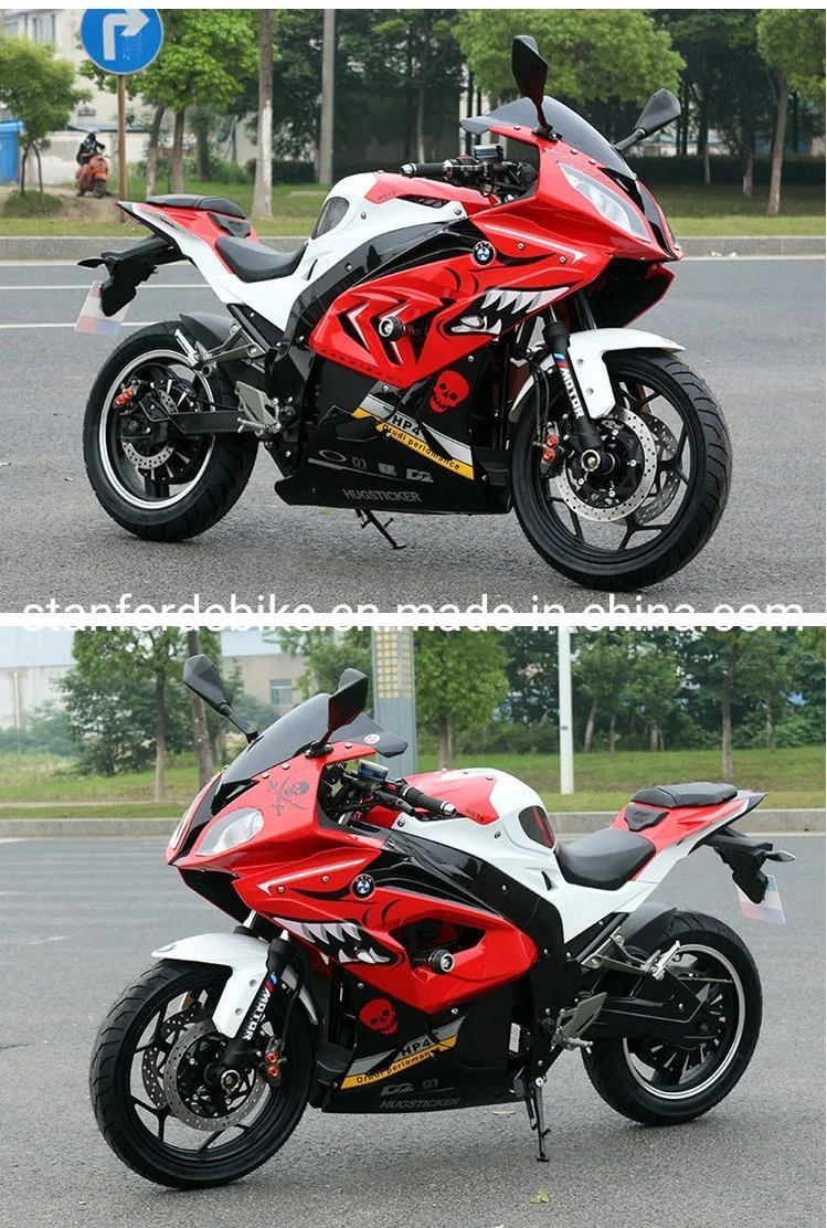 2020 Best Quality New Design 5000W-10000W Adult Racing Electric Motorcycle for Sale