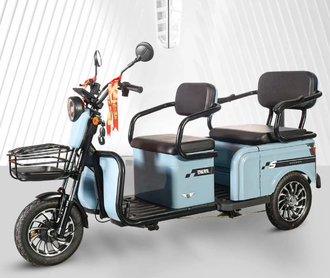 Mini 3 Wheeler Electric Rickshaw Elderly Walking Three Rounds Vehicle