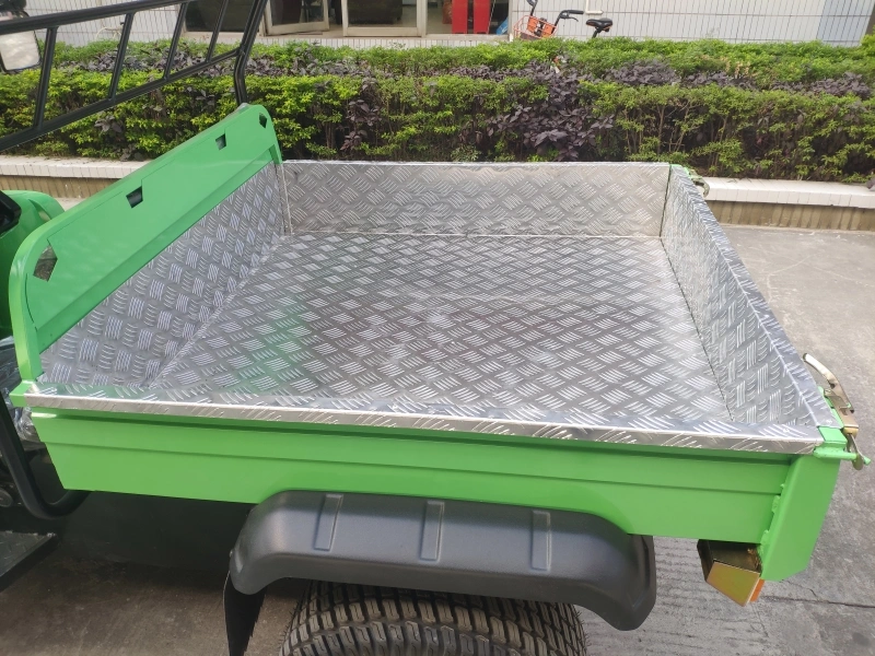 Chinese Farm Vehicle Manufacturer Electric UTV with Cargo Box for Sale