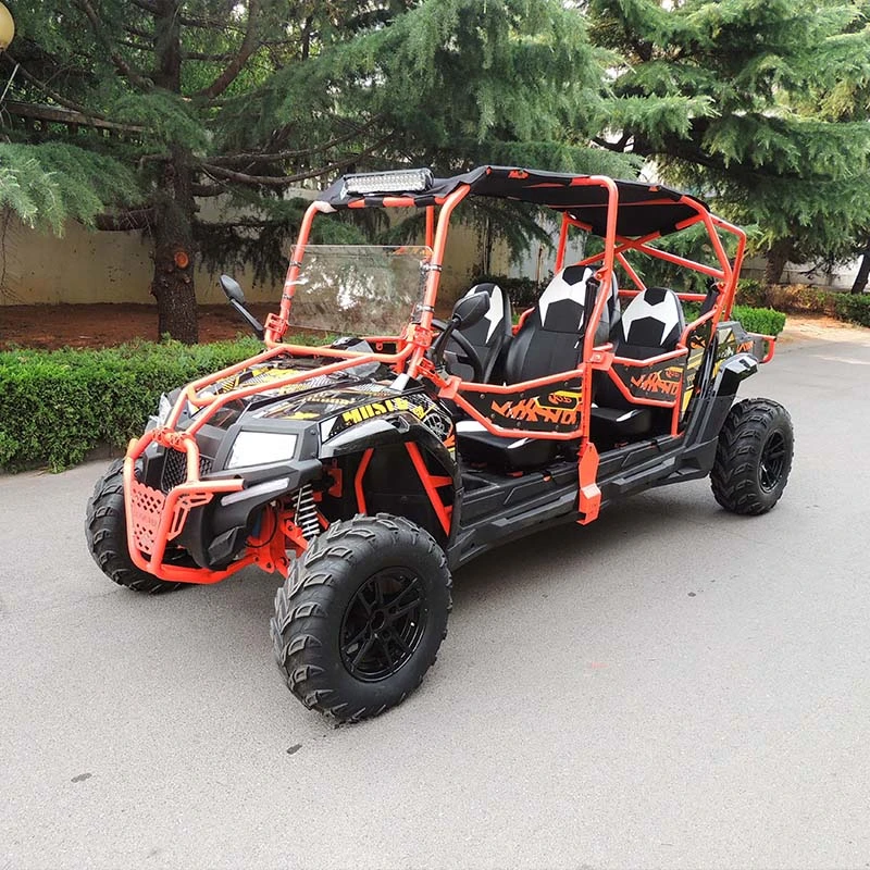 400cc 4WD Motors Gas Powered Shaft Drive 4 Wheeler off Road Quad Bike Buggy 4X4 ATV for Adults