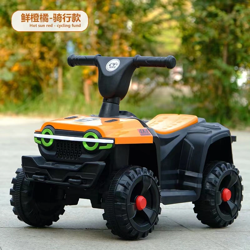 Children&prime;s Electric Car, Can Push and Ride Four-Wheel off-Road Bikes, Remote Controlled Children&prime;s Bikes