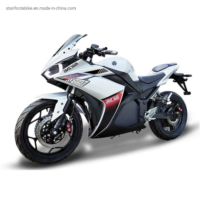 Full Size R3 Racing Electric Motorcycle 5000W/8000W/10000W with Removeable Battery for Sale