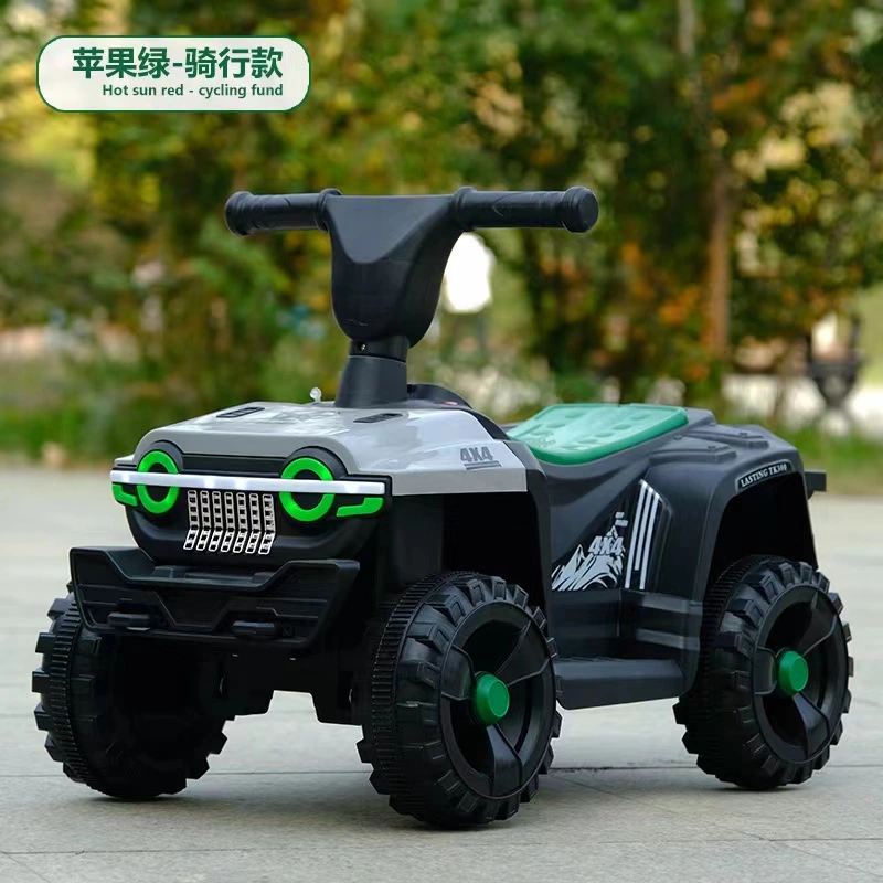 Children&prime;s Electric Car, Can Push and Ride Four-Wheel off-Road Bikes, Remote Controlled Children&prime;s Bikes