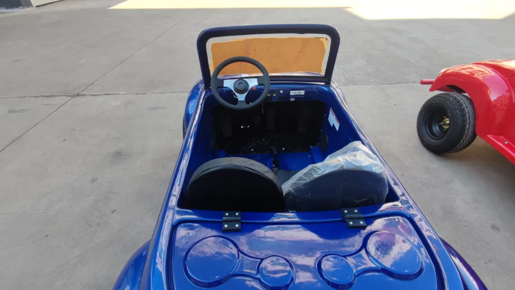 Electric Mini Golf Cart 1500W Mini Beetle Car Quad ATV for Parent Child