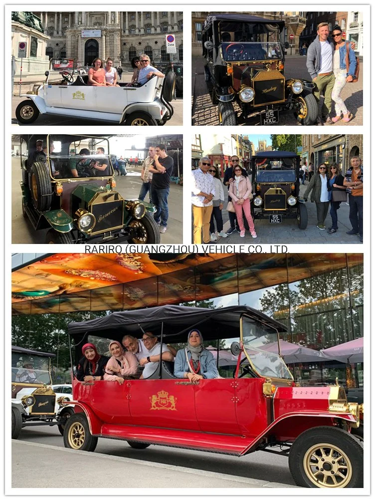 Electric Vehicle Electrical Vintage Car Sightseeing Car Classic off Road Electric Golf Cart