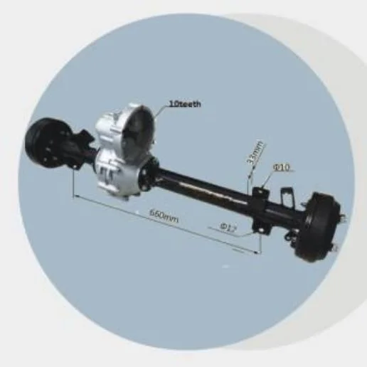 Differential Rear Axle Assembly for Electric Golf Car