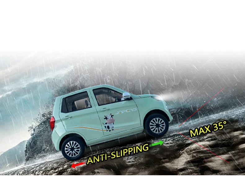 Jinpeng EEC Smart New Energy Car Electric Vehicle for Adult Four Wheel Mini Electric Small Car